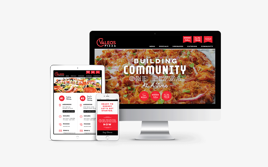 Pizzeria Website Design