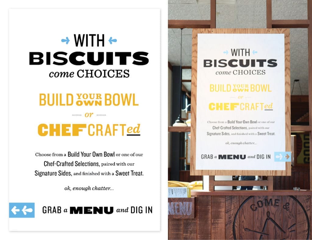 Menu Design - Chef Crafted