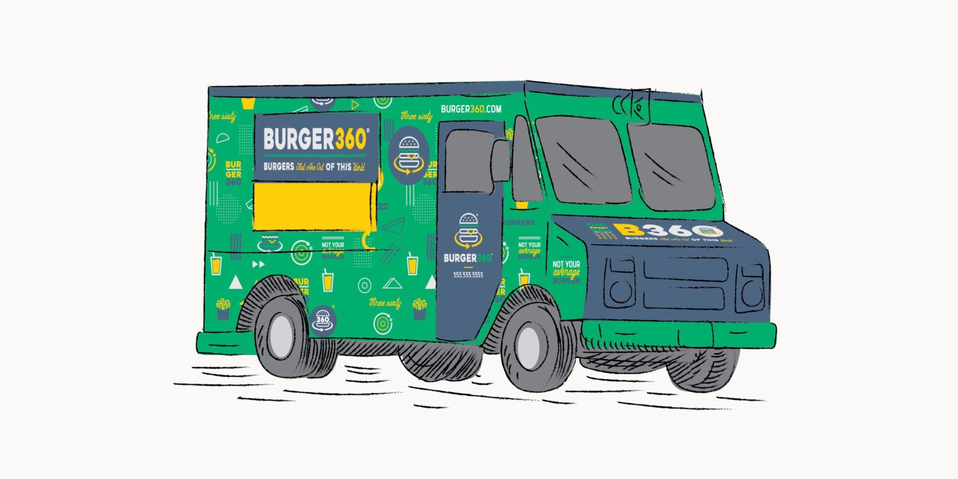 food truck design design and branding