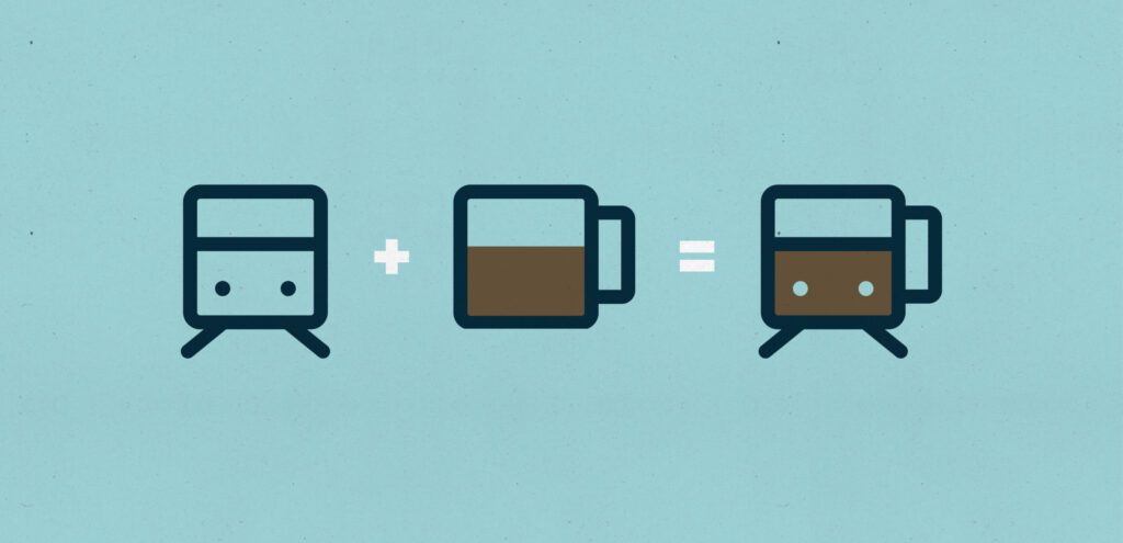 coffee shop logo design process