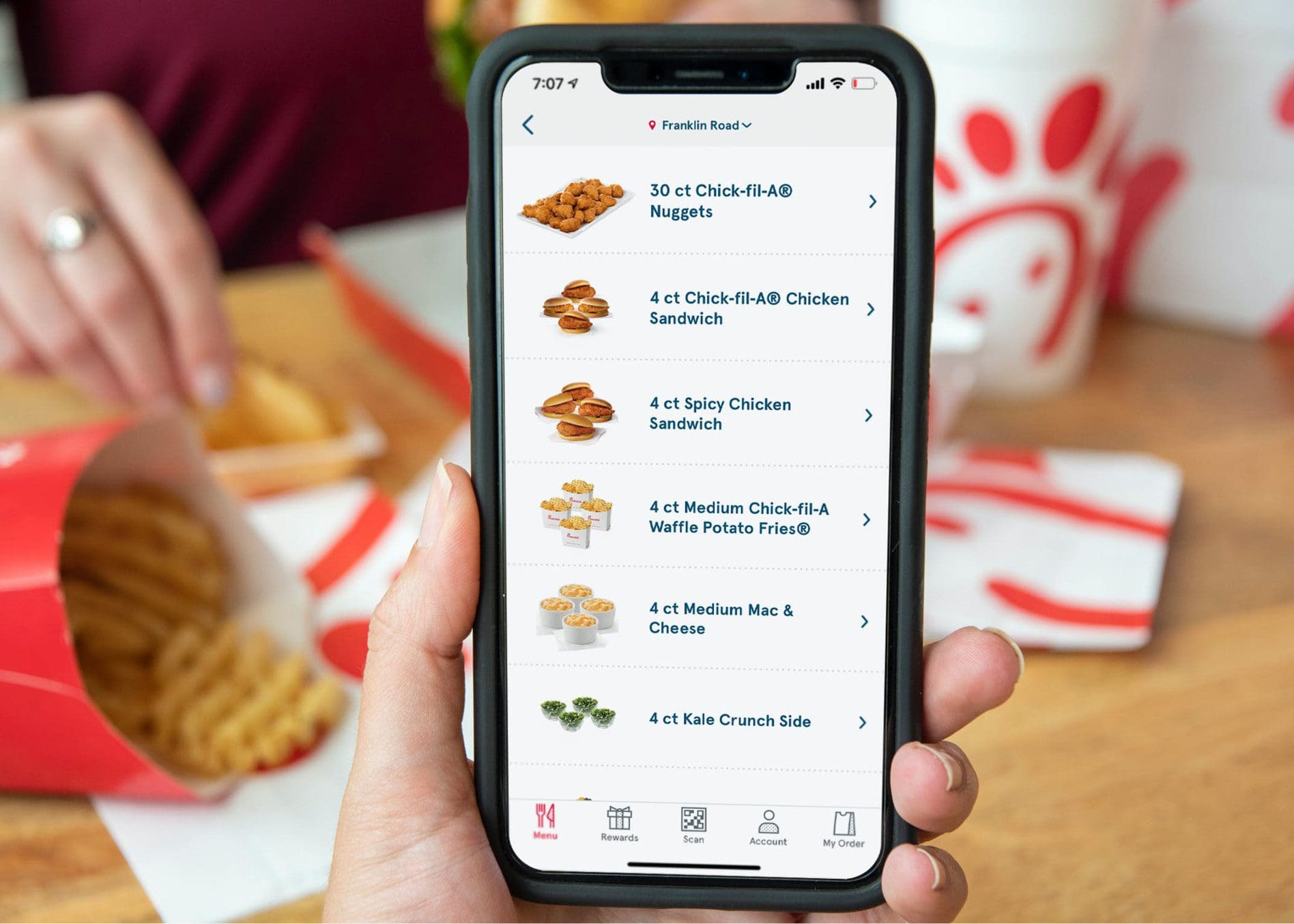 mobile ordering