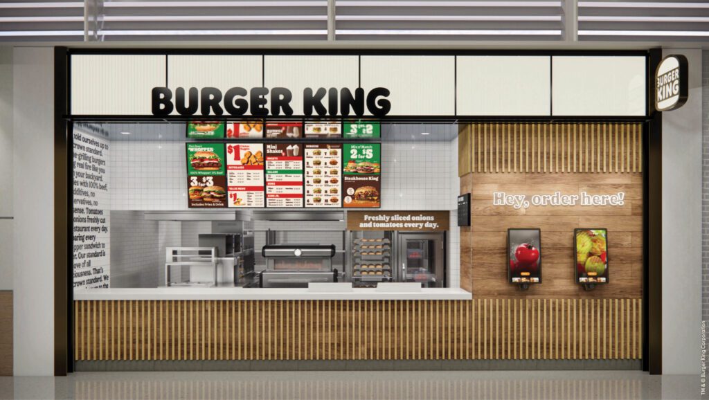 Burger King Environmental Branding