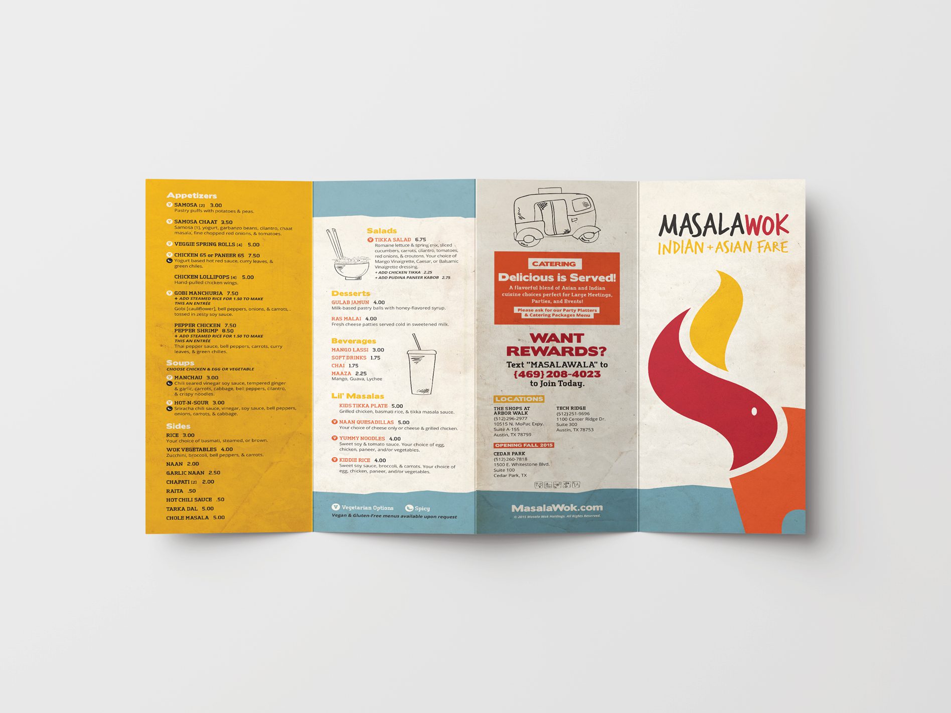 restaurant branding company - Masala