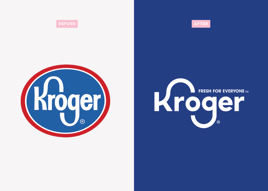 logo rebrand design before after