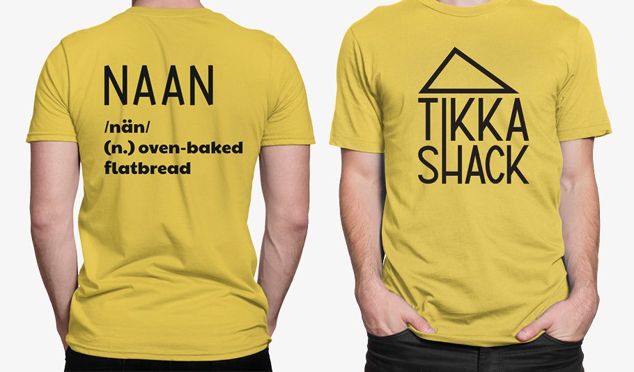 Tikka Shack Shirt Design