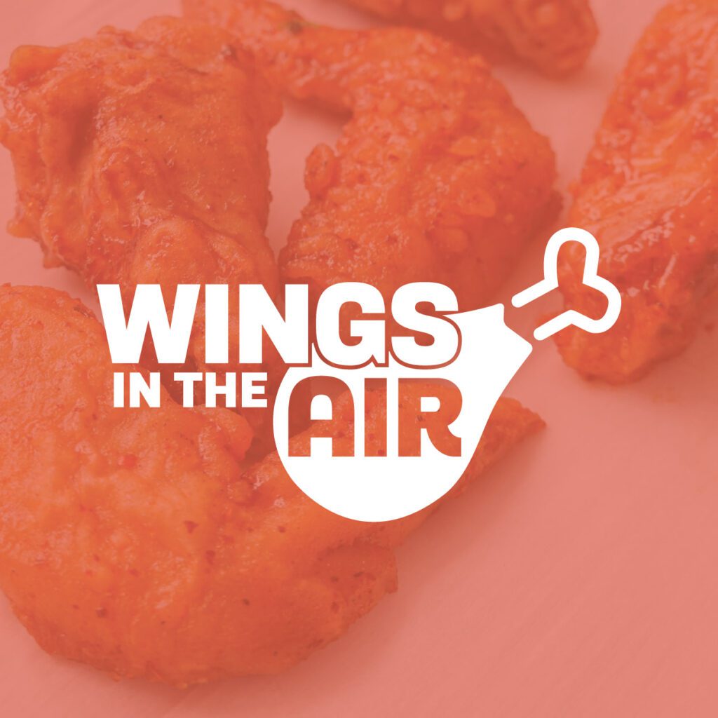 Wings in the Air - Restaurant Branding and Web Design by Nice Branding Agency in Nashville, TN