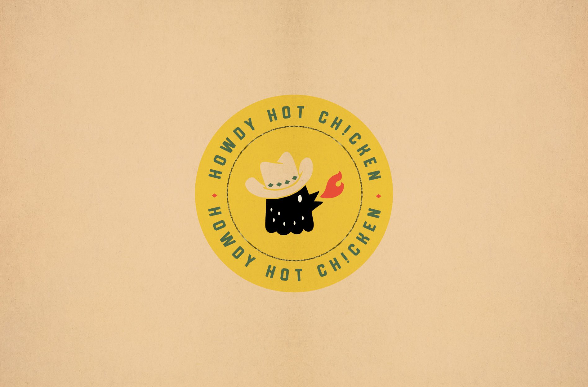Logo Design Agency Nashville | Howdy Hot Chicken Logo