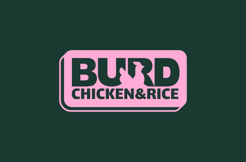 Burd Chicken Rice Logo Design Concept