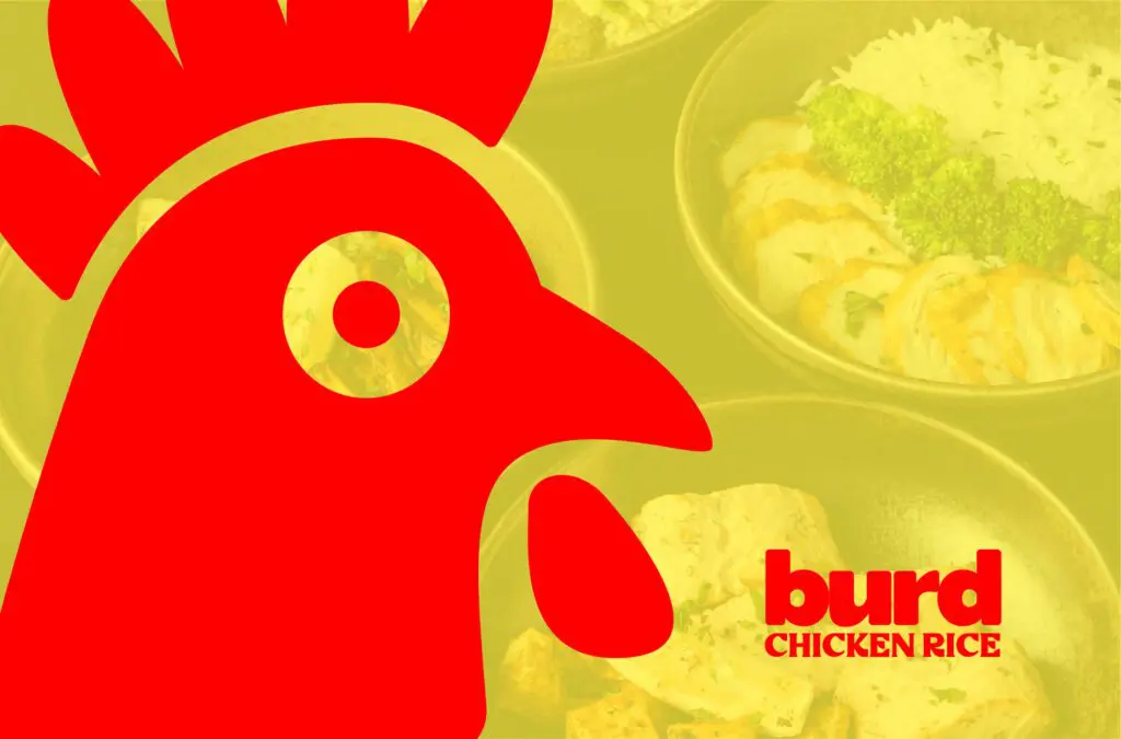 Burd Chicken Rice Restaurant Branding Case Study