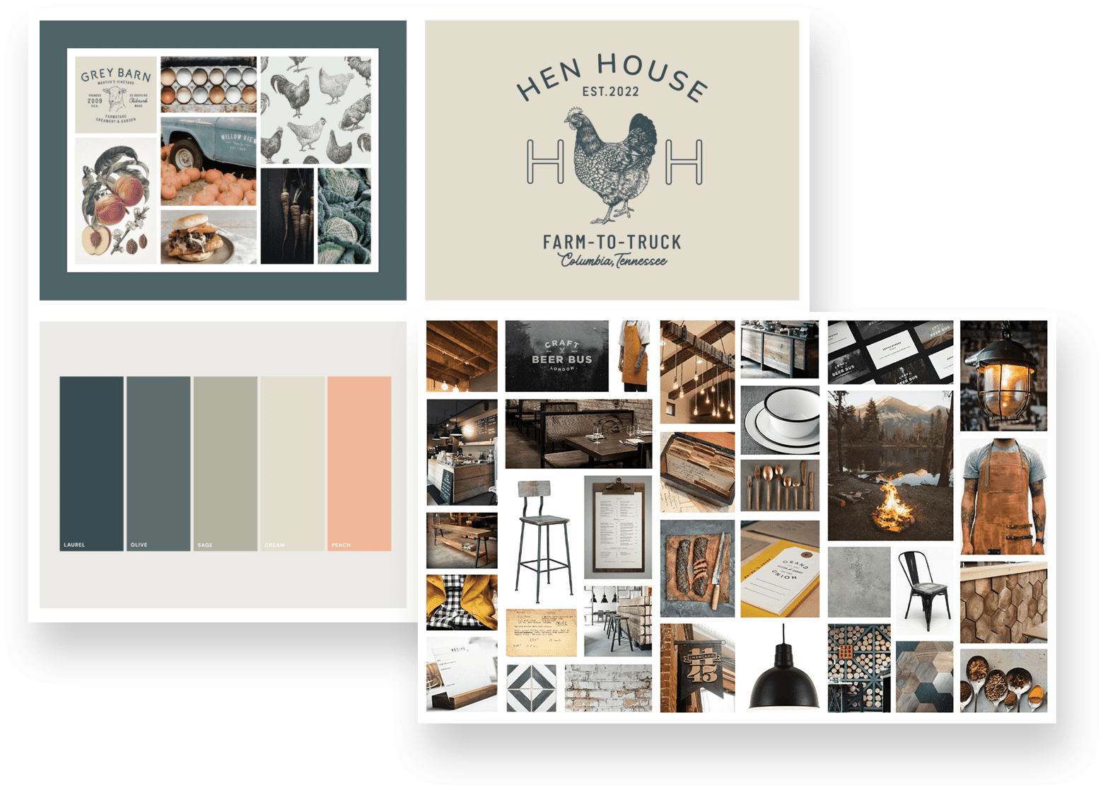 Hen House Logo Development