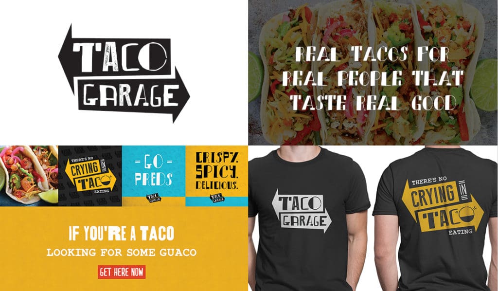 Real Taco Garage | Restaurant Branding